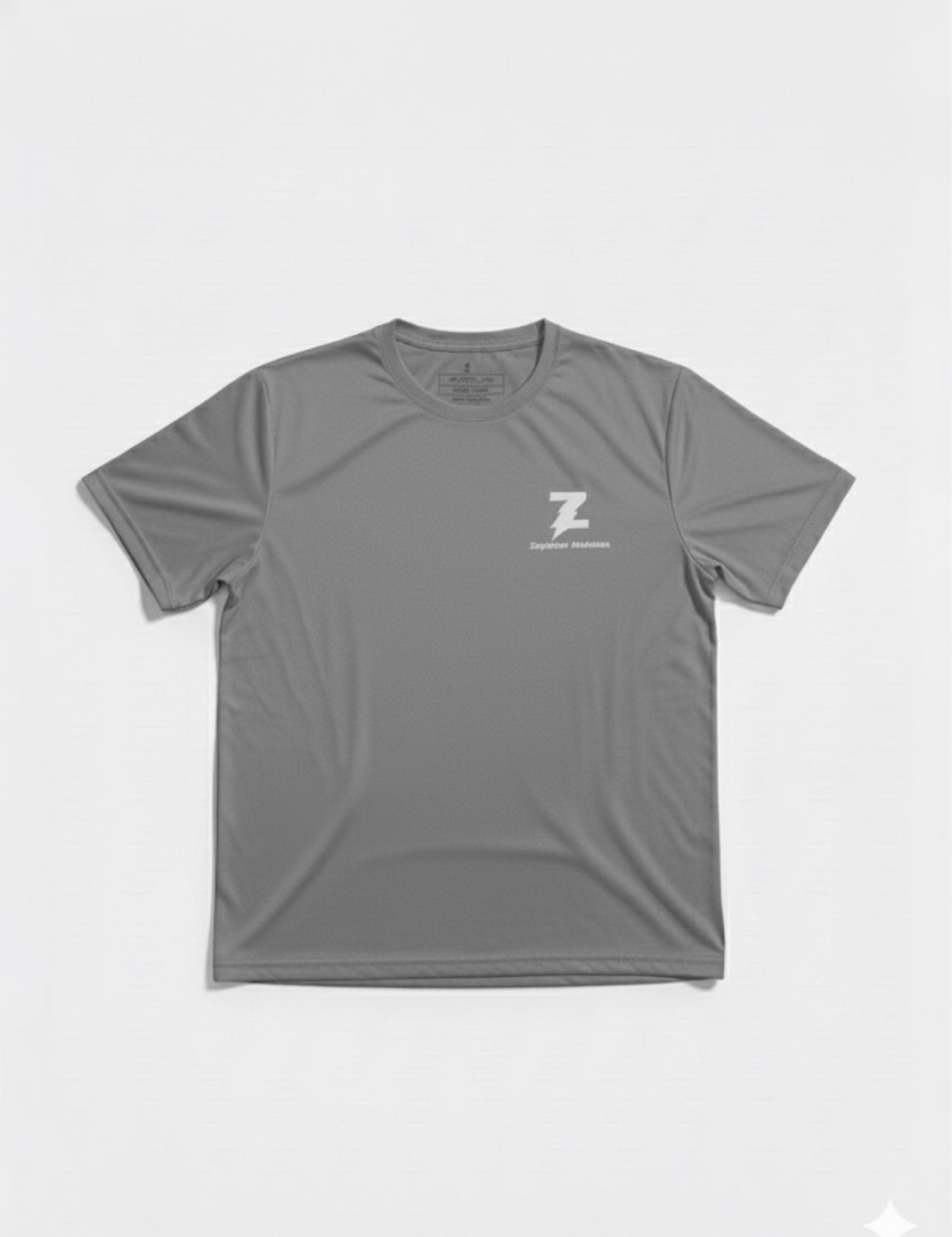 Grey t-shirt with logo