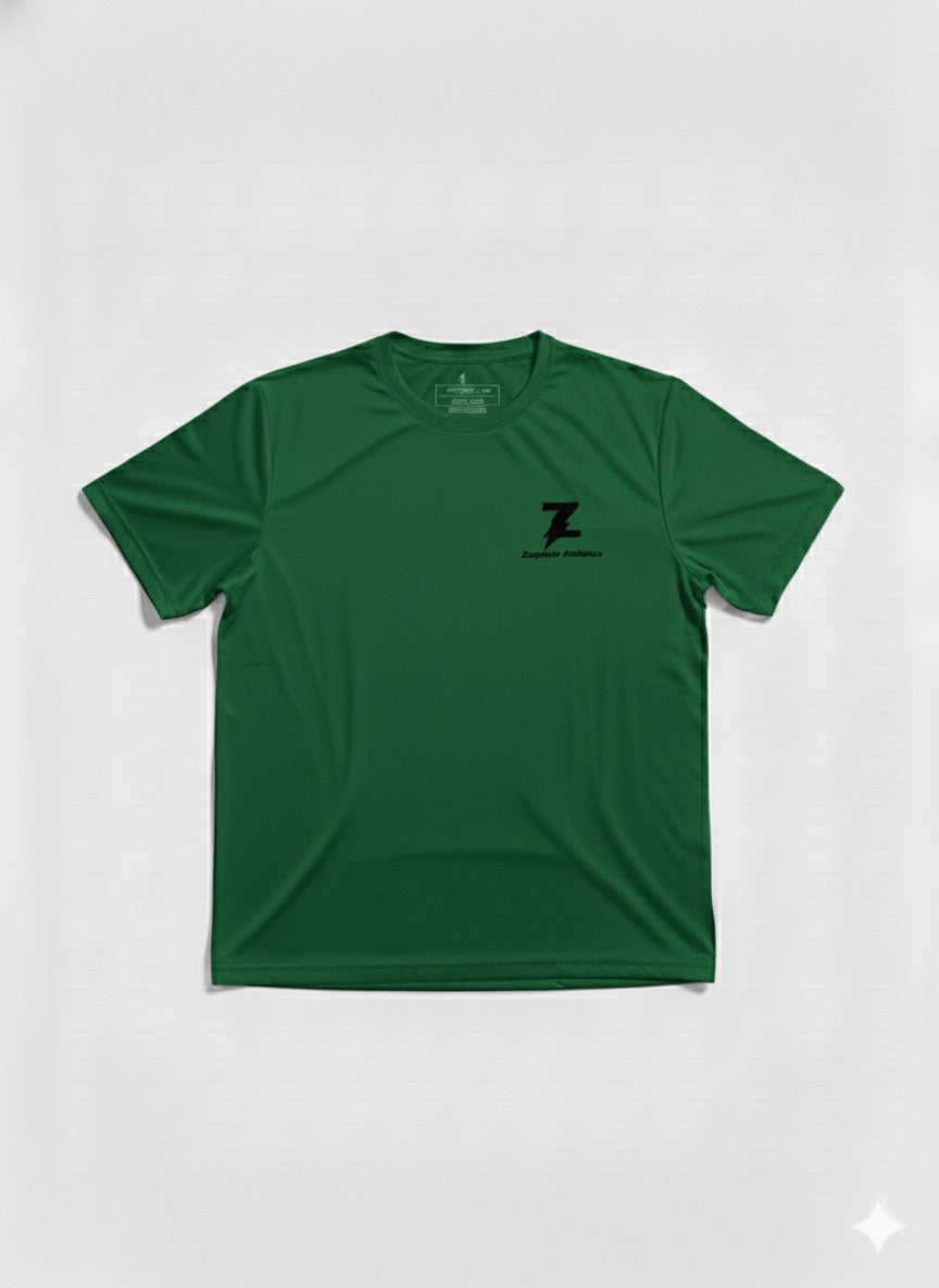 Green Zuperior Athletic Dry Fit
